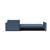 Newilla Reversible Storage Sleeper Sectional w/ Slim Arm Rests