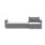 Newilla Reversible Storage Sleeper Sectional w/ Slim Arm Rests