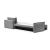 Newilla Reversible Storage Sleeper Sectional w/ Slim Arm Rests