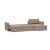 Newilla Reversible Storage Sleeper Sectional w/ Slim Arm Rests