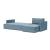 Newilla Reversible Storage Sleeper Sectional w/ Slim Arm Rests