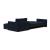 Newilla Reversible Storage Sleeper Sectional w/ Slim Arm Rests