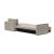 Newilla Reversible Storage Sleeper Sectional w/ Slim Arm Rests