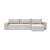 Newilla Reversible Storage Sleeper Sectional w/ Wide Arm Rests
