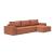 Newilla Reversible Storage Sleeper Sectional w/ Wide Arm Rests