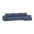 Newilla Reversible Storage Sleeper Sectional w/ Wide Arm Rests