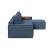 Newilla Reversible Storage Sleeper Sectional w/ Wide Arm Rests