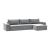 Newilla Reversible Storage Sleeper Sectional w/ Wide Arm Rests