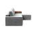 Newilla Polyester Fabric/Steel Reversible Storage Sleeper Sectional w/Wide Arm Rests