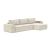 Newilla Reversible Storage Sleeper Sectional w/ Wide Arm Rests