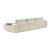 Newilla Reversible Storage Sleeper Sectional w/ Wide Arm Rests