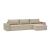 Newilla Reversible Storage Sleeper Sectional w/ Wide Arm Rests