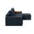 Newilla Reversible Storage Sleeper Sectional w/ Wide Arm Rests