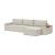 Newilla Reversible Storage Sleeper Sectional w/ Wide Arm Rests