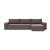 Newilla Reversible Storage Sleeper Sectional w/ Wide Arm Rests