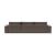 Newilla Reversible Storage Sleeper Sectional w/ Wide Arm Rests
