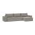 Newilla Reversible Storage Sleeper Sectional w/ Wide Arm Rests