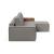 Newilla Reversible Storage Sleeper Sectional w/ Wide Arm Rests