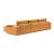 Newilla Reversible Storage Sleeper Sectional w/ Wide Arm Rests