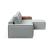 Newilla Reversible Storage Sleeper Sectional w/ Wide Arm Rests