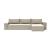 Newilla Reversible Storage Sleeper Sectional w/ Wide Arm Rests