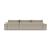 Newilla Reversible Storage Sleeper Sectional w/ Wide Arm Rests