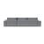 Newilla Reversible Storage Sleeper Sectional w/ Wide Arm Rests