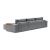 Newilla Reversible Storage Sleeper Sectional w/ Wide Arm Rests