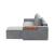 Newilla Reversible Storage Sleeper Sectional w/ Wide Arm Rests