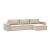 Newilla Reversible Storage Sleeper Sectional w/ Wide Arm Rests