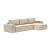 Newilla Reversible Storage Sleeper Sectional w/ Wide Arm Rests