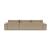 Newilla Reversible Storage Sleeper Sectional w/ Wide Arm Rests