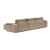 Newilla Reversible Storage Sleeper Sectional w/ Wide Arm Rests