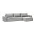 Newilla Reversible Storage Sleeper Sectional w/ Wide Arm Rests