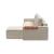 Newilla Reversible Storage Sleeper Sectional w/ Wide Arm Rests