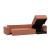 Newilla Reversible Storage Sleeper Sectional w/ Wide Arm Rests