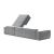 Newilla Reversible Storage Sleeper Sectional w/ Wide Arm Rests