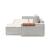 Newilla Reversible Storage Sleeper Sectional w/ Wide Arm Rests