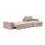 Newilla Reversible Storage Sleeper Sectional w/ Wide Arm Rests