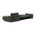 Newilla Reversible Storage Sleeper Sectional w/ Wide Arm Rests