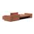 Newilla Reversible Storage Sleeper Sectional w/ Wide Arm Rests