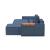 Newilla Reversible Storage Sleeper Sectional w/ Wide Arm Rests