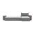 Newilla Reversible Storage Sleeper Sectional w/ Wide Arm Rests