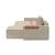 Newilla Reversible Storage Sleeper Sectional w/ Wide Arm Rests