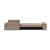 Newilla Reversible Storage Sleeper Sectional w/ Wide Arm Rests