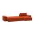 Newilla Reversible Storage Sleeper Sectional w/ Wide Arm Rests
