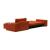 Newilla Reversible Storage Sleeper Sectional w/ Wide Arm Rests