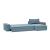 Newilla Reversible Storage Sleeper Sectional w/ Wide Arm Rests