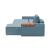 Newilla Reversible Storage Sleeper Sectional w/ Wide Arm Rests