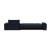 Newilla Reversible Storage Sleeper Sectional w/ Wide Arm Rests